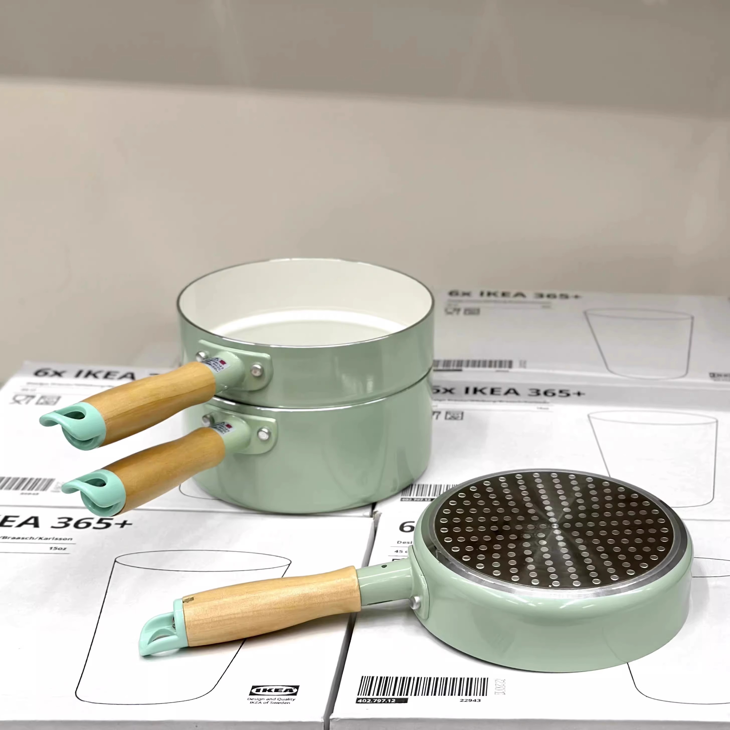 儿童煎鸡蛋的小煎锅电磁炉煤气灶专用宝宝辅食小锅平底锅套装迷你