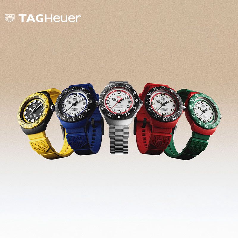 TAG Heuer泰格豪雅F1系列太阳能日历腕表经典复刻款