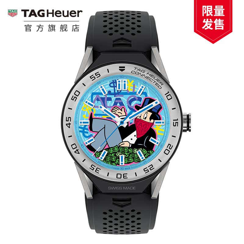TAG Heuer Ì©¸ñºÀÑÅAlecºÏ×÷¿îÖÇÄÜÍó±íÊÖ±íSBF8A8027.11EB0138