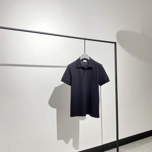 新品 纯色匹马棉时尚 2025夏季 男士 简约透气商务休闲短袖 翻领Polo衫