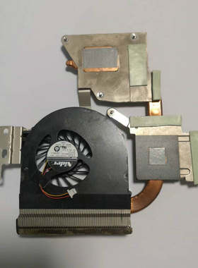 Dell戴尔全新原装M5110 N5110 V3550铜管硅胶垫散热器散热风扇