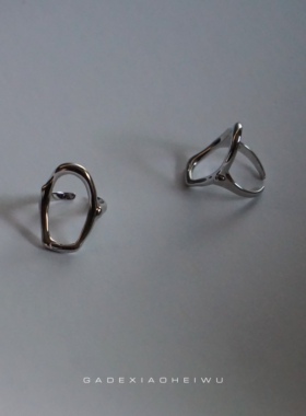 戒指镂空戒指纯银百搭