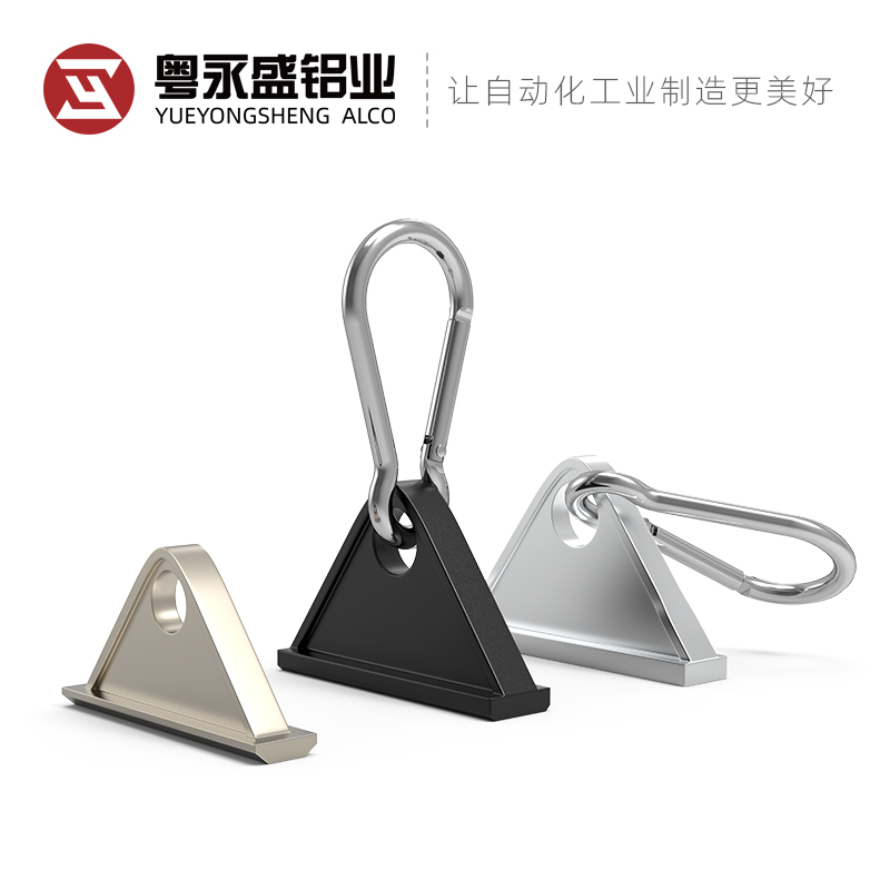 欧标铝型材挂钩 铝合金配件三维滑块 国标挂钩 三角挂置铝 铝挂件