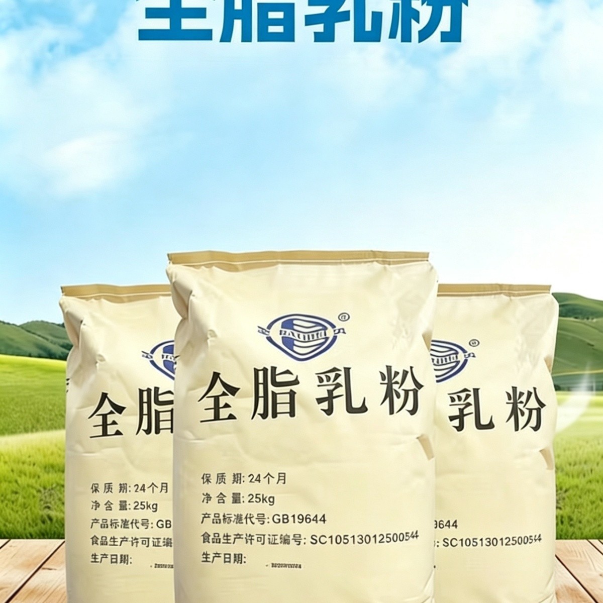 宝贝全脂乳粉25kg