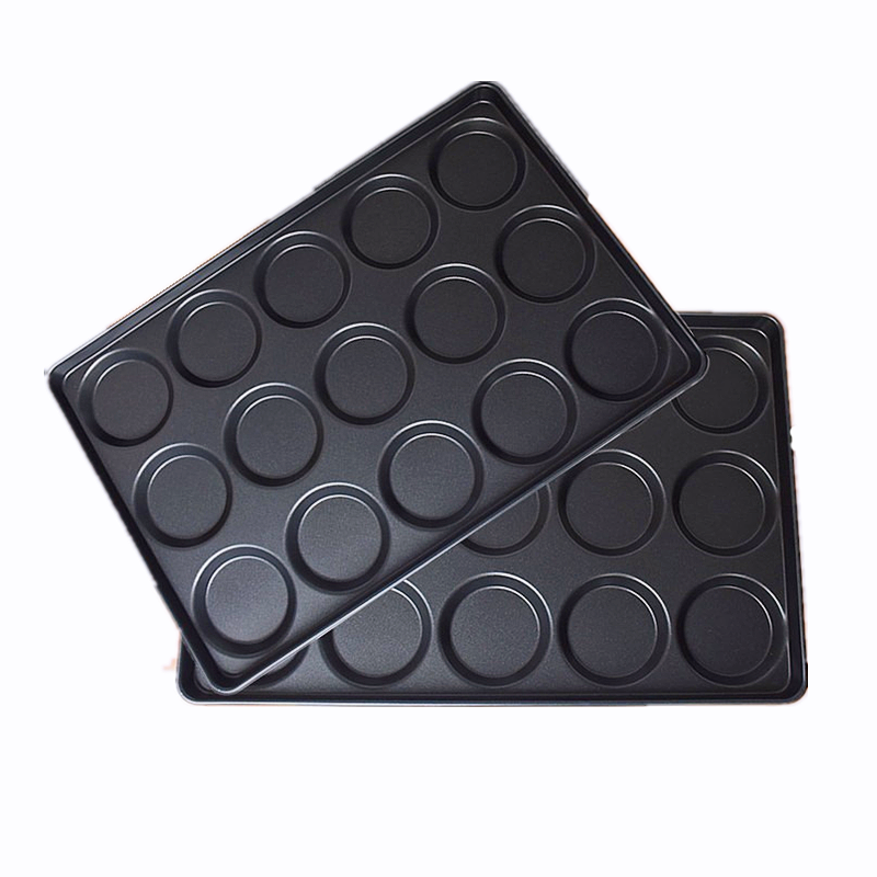 三能多连汉堡烤盘不沾烘焙模具