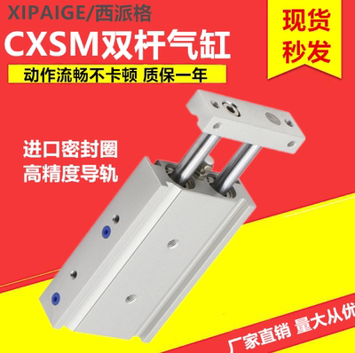 CXSM32-10/20/30/40/50/75/100/125/150/200 TR通用 双轴双杆气缸