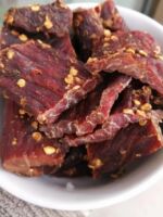 Xinjiang grassland flavor spicy air-dried hand-torn yak meat jerky, original cut long strip meat jerky thumbnail 6