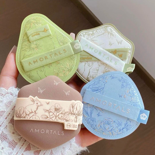 尔木萄软糯绒绒扑干湿两用气垫