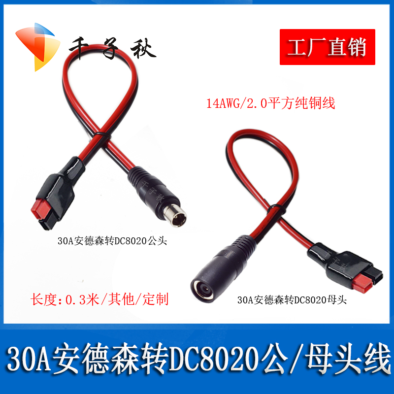 DC8020公母转30A安德森线