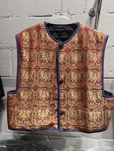 马甲女宽松显瘦百搭背心马甲 圆领单排扣无袖 2025秋冬新款 时尚