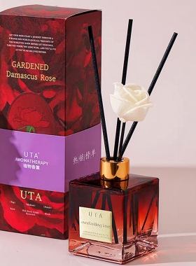 正品新款UTA大马士革玫瑰香薰家用室内持久留香 UT她檀香车载清新
