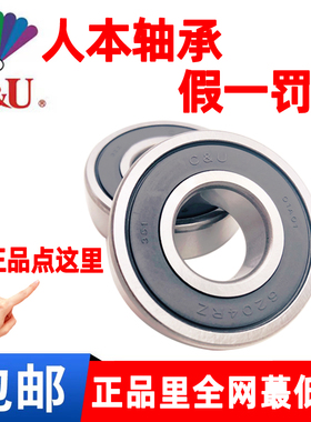 高速人本电机轴承 6308 6309 6310 6311 6312 6313 6314 6315 2RZ