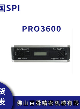 美国SPI电子水平尺PRO 3600多角位测量仪数显角度计高精度角度计