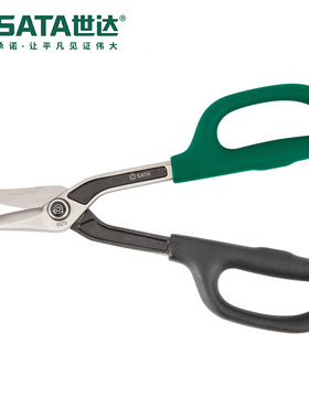 Sata/世达手动五金工具尖头铁皮剪93215/93218剪刀