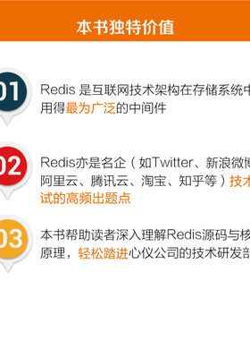 Redis深度历险 核心原理与应用实践钱文品9787121350474电子工业出版社计算机/网络/网络通信（新）