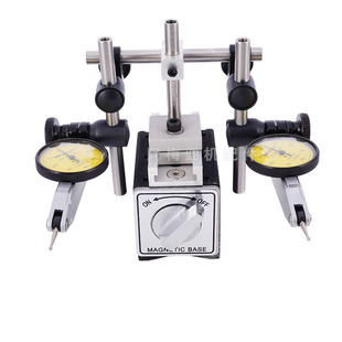 升级款双头杠杆打表座打平打圆表座百分表双头杠杆打表座