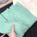 长袖 少量现 针织毛衣新款 圆领套头衫 9056 衣长55胸围104 青提