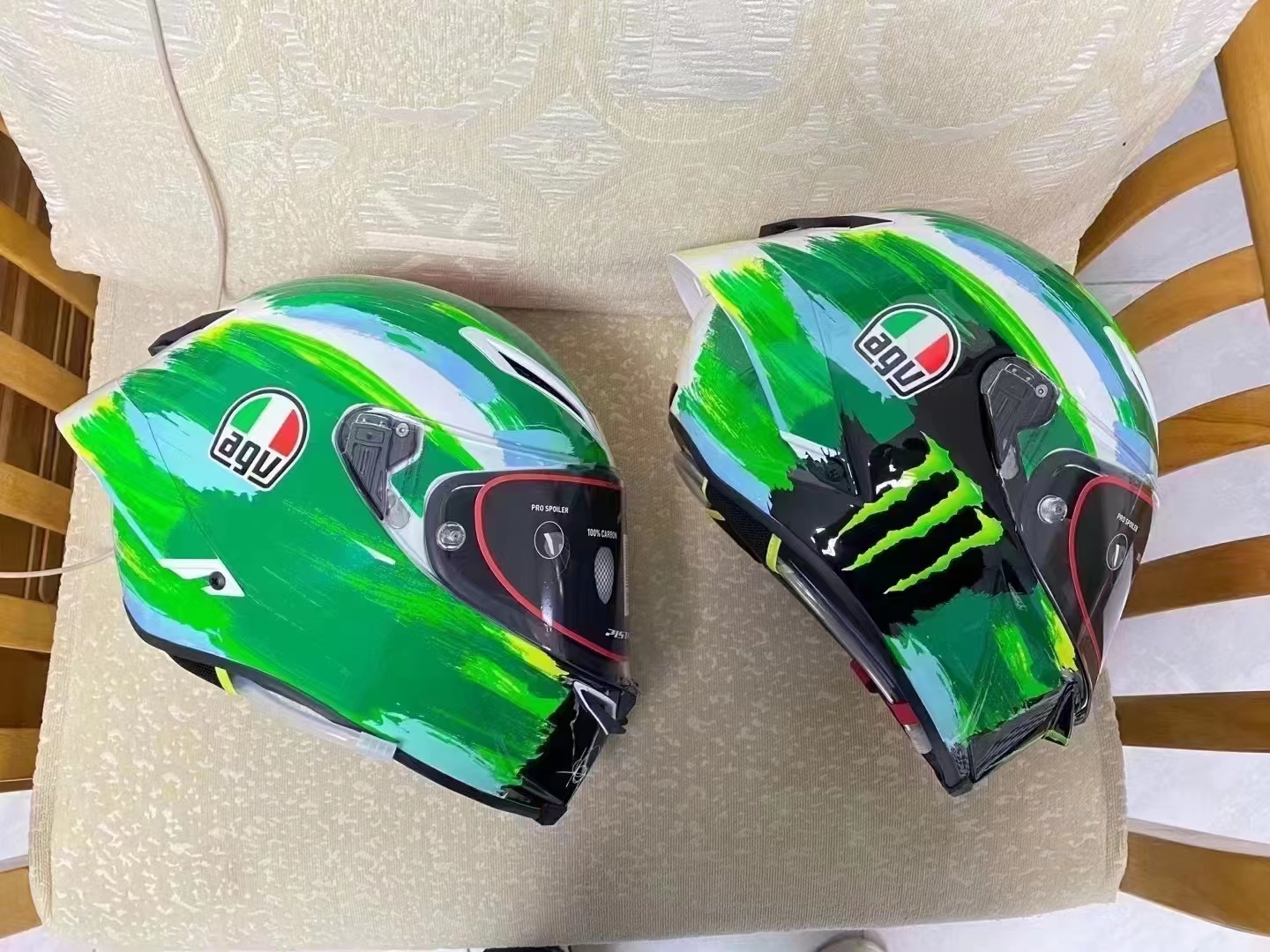 AGV GP RR穆杰罗彩绘鬼爪FIM头盔