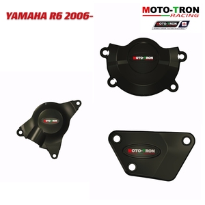 MOTOTRON适用雅马哈Yamaha YZF-R6 06-20发动机保护边盖防摔盖