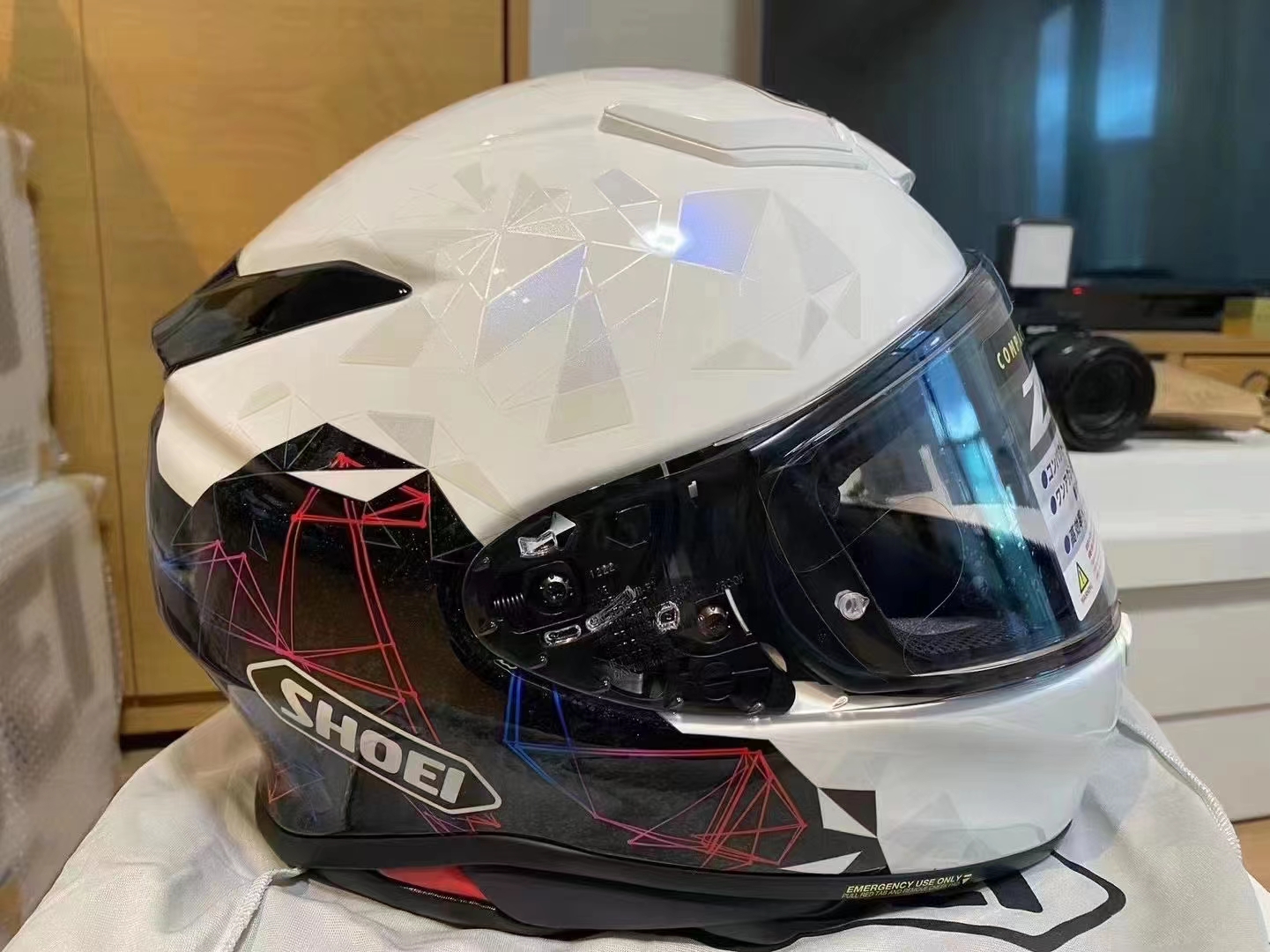 SHOEI Z8千纸鹤新版画头盔