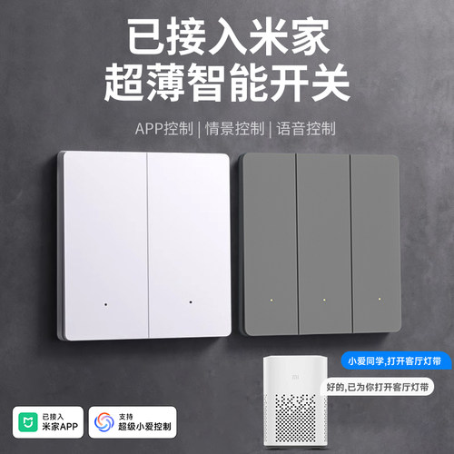 已接入米家APP智能开关