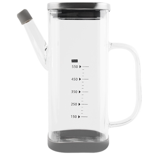 玻璃油壶不挂油厨房家用旗舰店油瓶装酱油醋容器油壸不锈钢大油罐