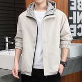 2025新款秋季夹克男外套潮上衣服青年休闲品质男装两条杠，男装夹克，星座1508