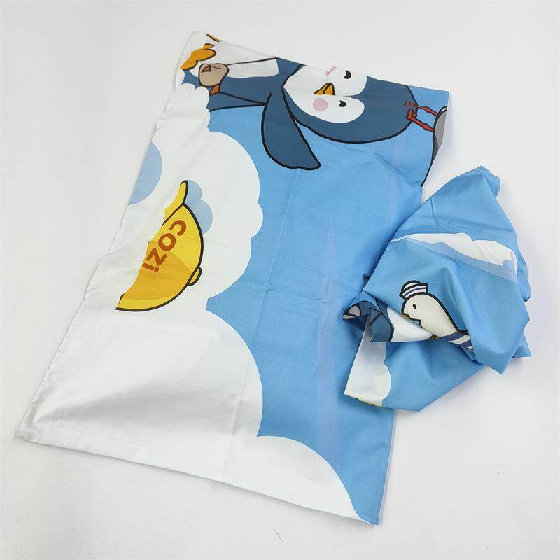 卡通纯棉枕套 小清新印花全棉双人枕头套 男女同款枕芯套 枕罩