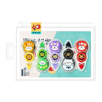 晨光喵屋喵趣喵来运转修正带