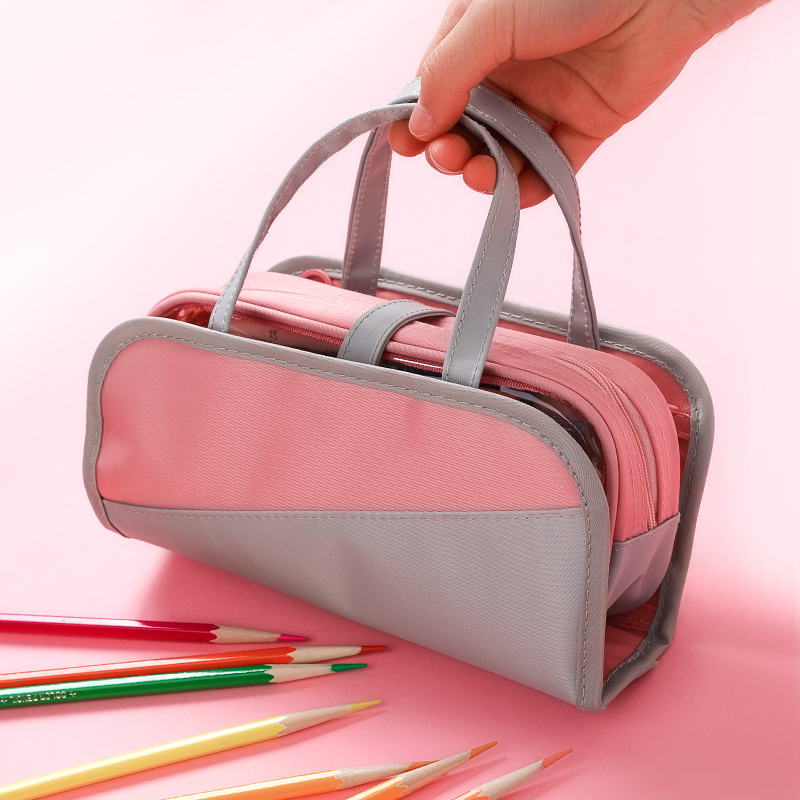 可手提少女心中小学生收纳笔袋