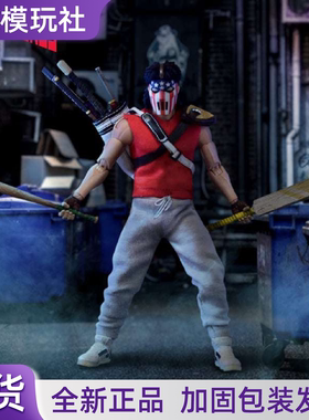 【现货】Mezco 蚂蚁凯西琼斯 忍者神龟1/12可动手办人偶正版75537