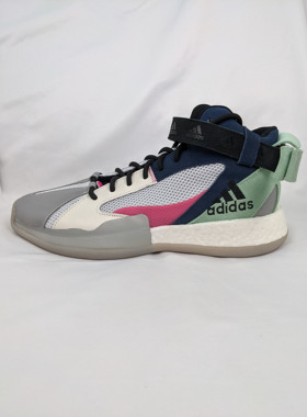 正品 绝版 adidas Trifecta Collegiate 男子实战篮球鞋 EG6875