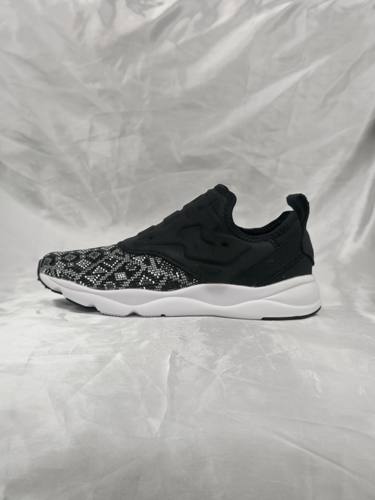 正品 锐步 Reebok FURYLITE 女子一脚蹬休闲跑步鞋 BD4460 现货
