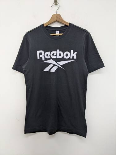 REEBOK CLASSICS VECTOR TEE 男裝短袖慢跑休閒基本款黑 FK2657