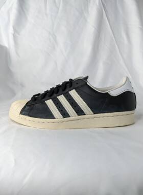 ADIDAS SUPERSTAR 80s 中性经典款 B品处理 鞋面色差胶水残留.