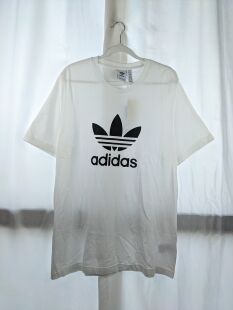 GN3463 三叶草 TREFOIL 款 LOGO短袖 男子休闲经典 ADIDAS SHIRTS