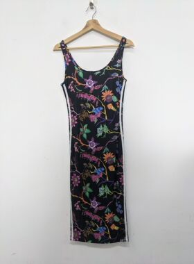ADIDAS POISONOUS GARDEN SLIM TANK DRESS 女子连衣裙 DT8280