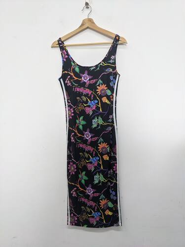 ADIDAS POISONOUS GARDEN SLIM TANK DRESS 女子连衣裙 DT8280