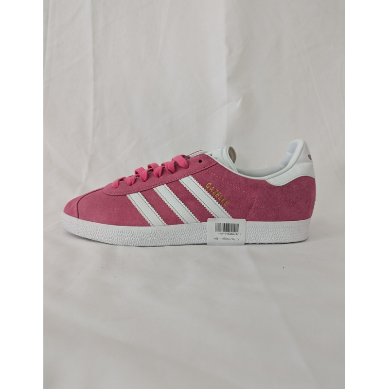 正品 adidas Gazelle 'Pulse Magenta'男子骚粉复古休闲鞋 IH5060