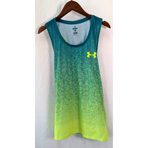 正品 安德玛 Under Armour RushTank 男跑步速干背心 1377314-722