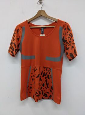 ADIDAS STELLA McCARTNEY 联名设计师修身训练短袖T恤 EA2176