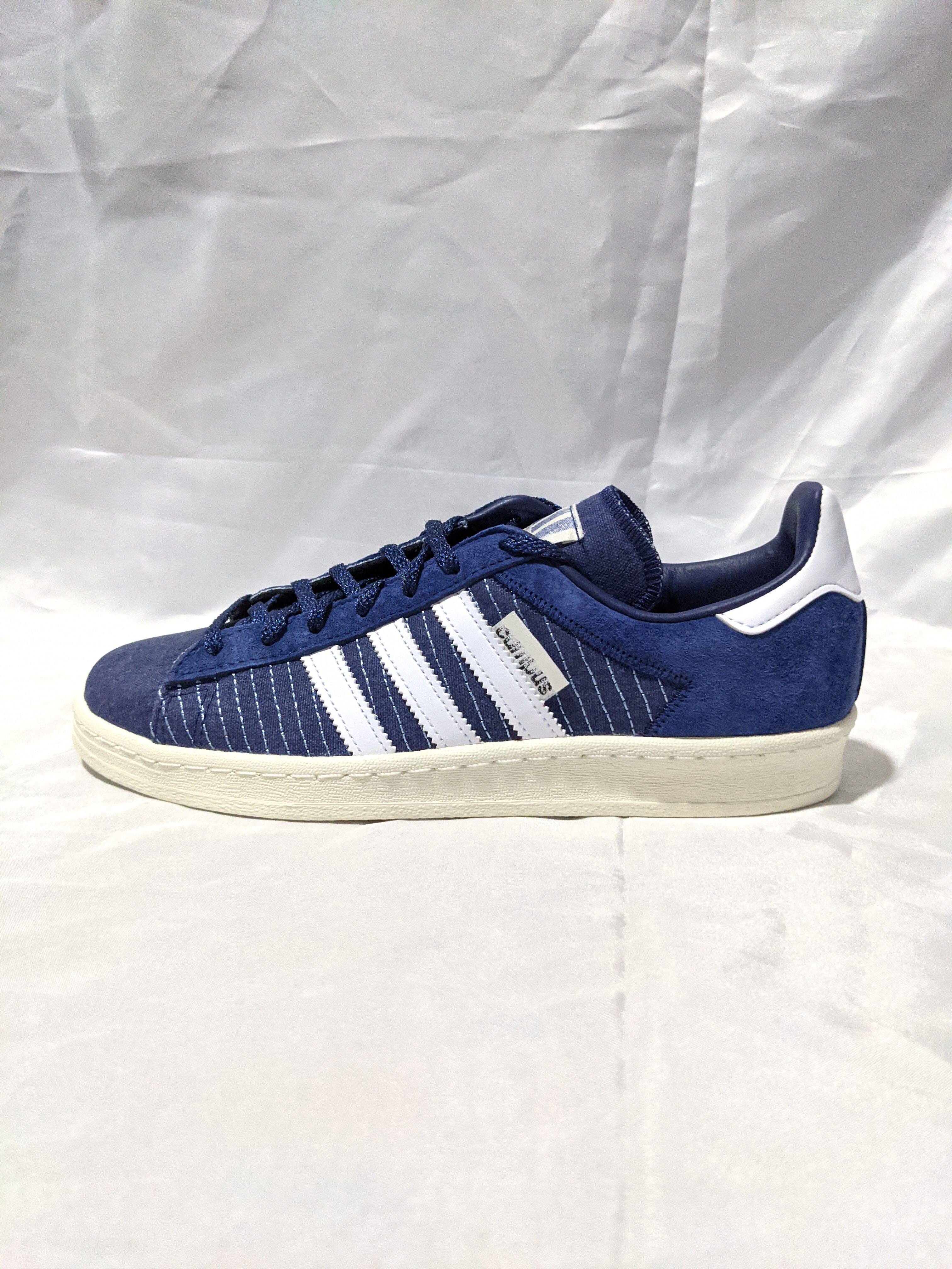 联名 adidas Campus 80s Tokyo x Sashiko 女子学院风复古休闲鞋