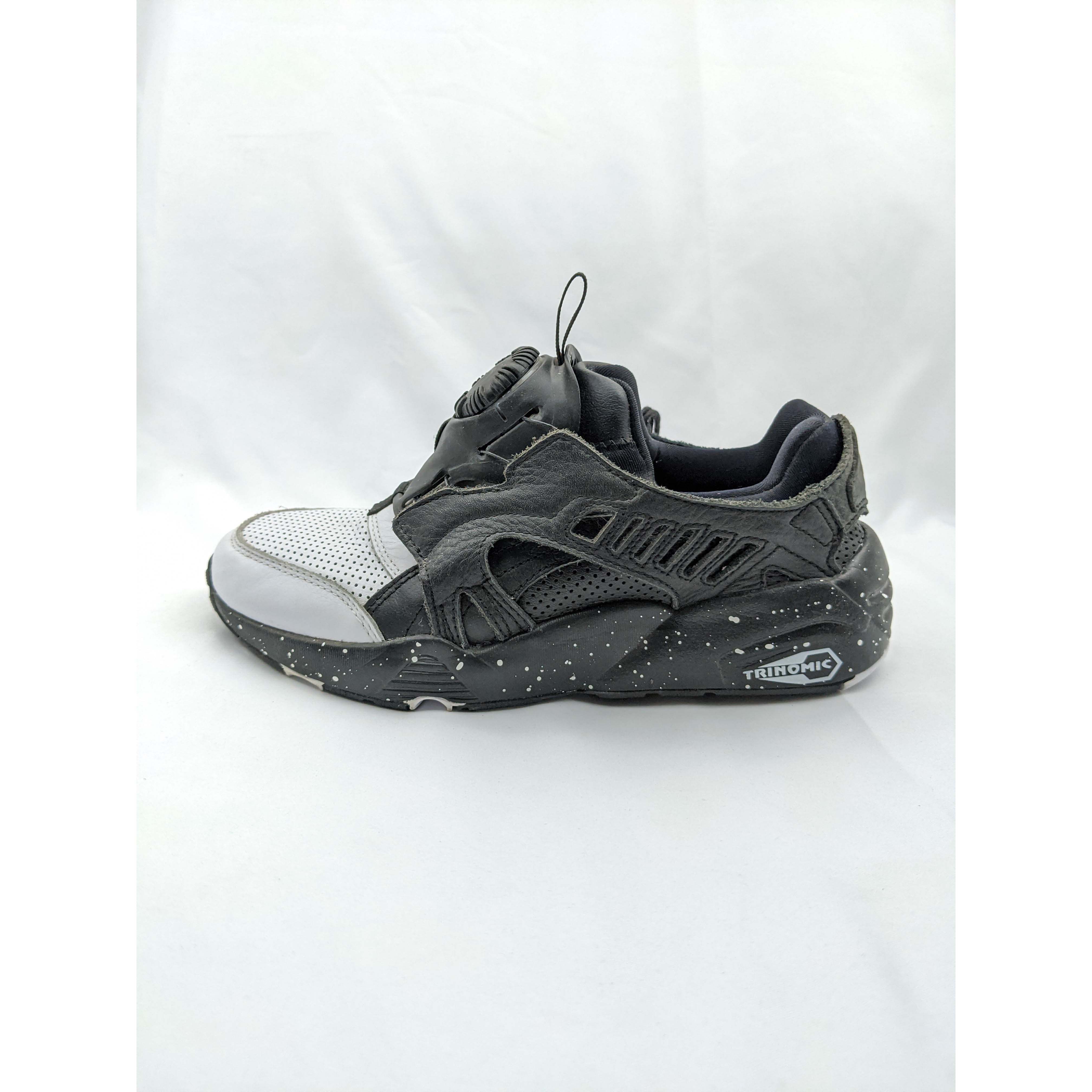 彪马 Puma DISC Blaze Frosted 黑白阴阳复古休闲鞋 364410-01.