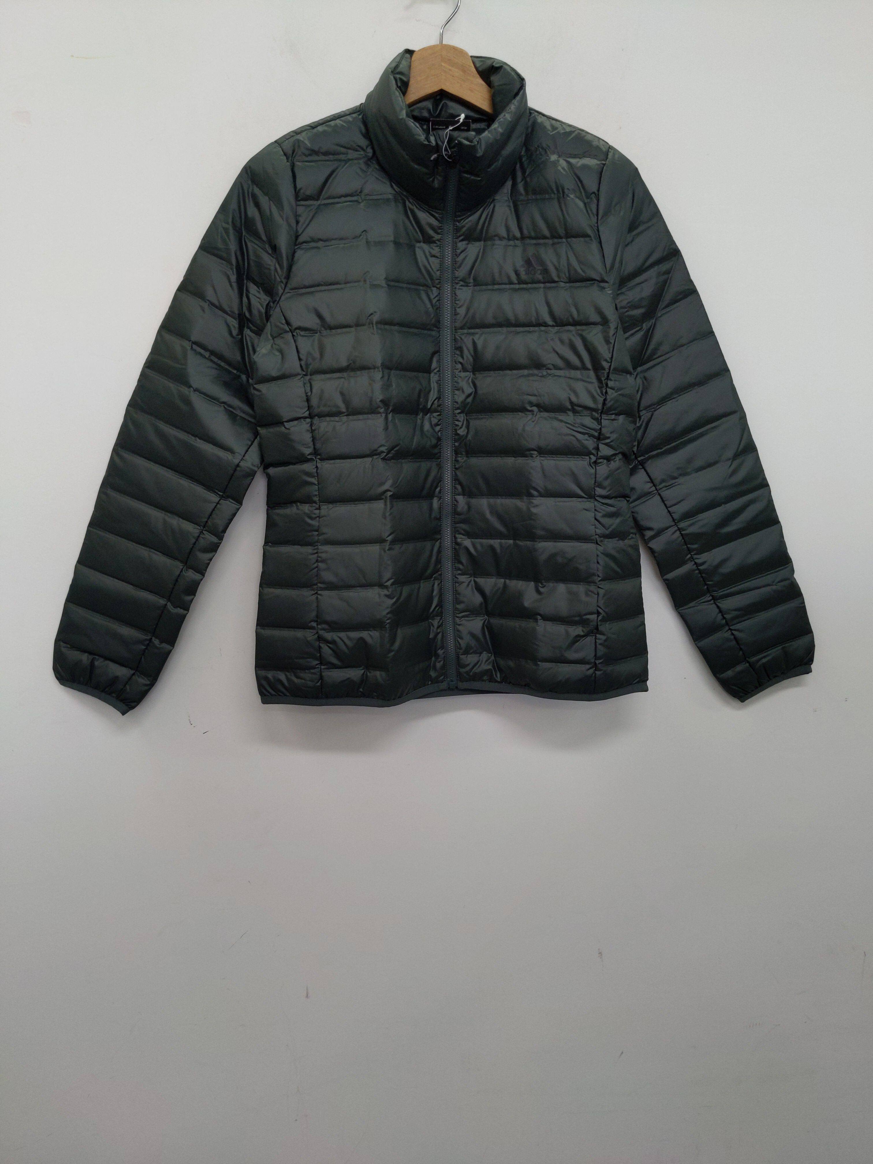 adidas Varilite Jacket 冬季女子休闲轻薄款羽绒夹克外套 DX0775