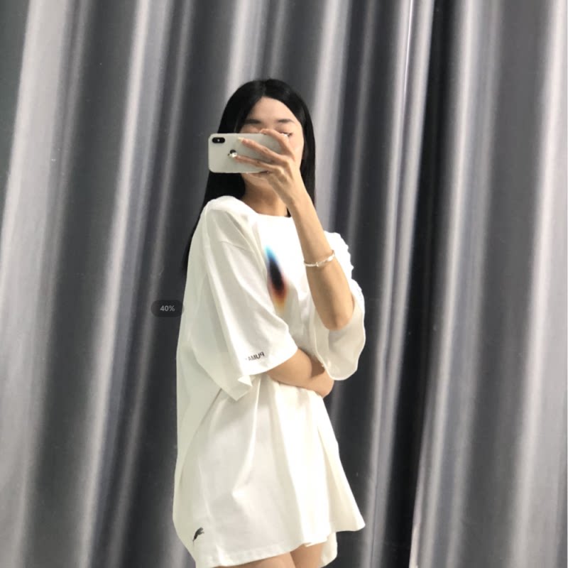PUMA/彪马 FELIPE PANTONE 男子黑标联名款休闲短袖T恤 530383-52