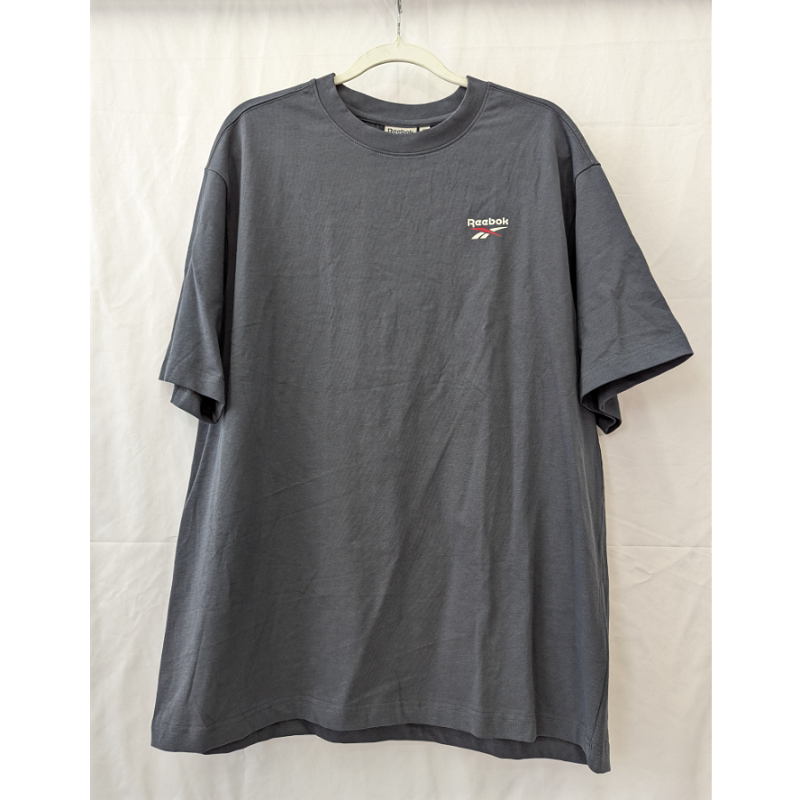正品 孤品限量 锐步 REEBOK CLASSICS LOGO 男子复古后背串标短袖