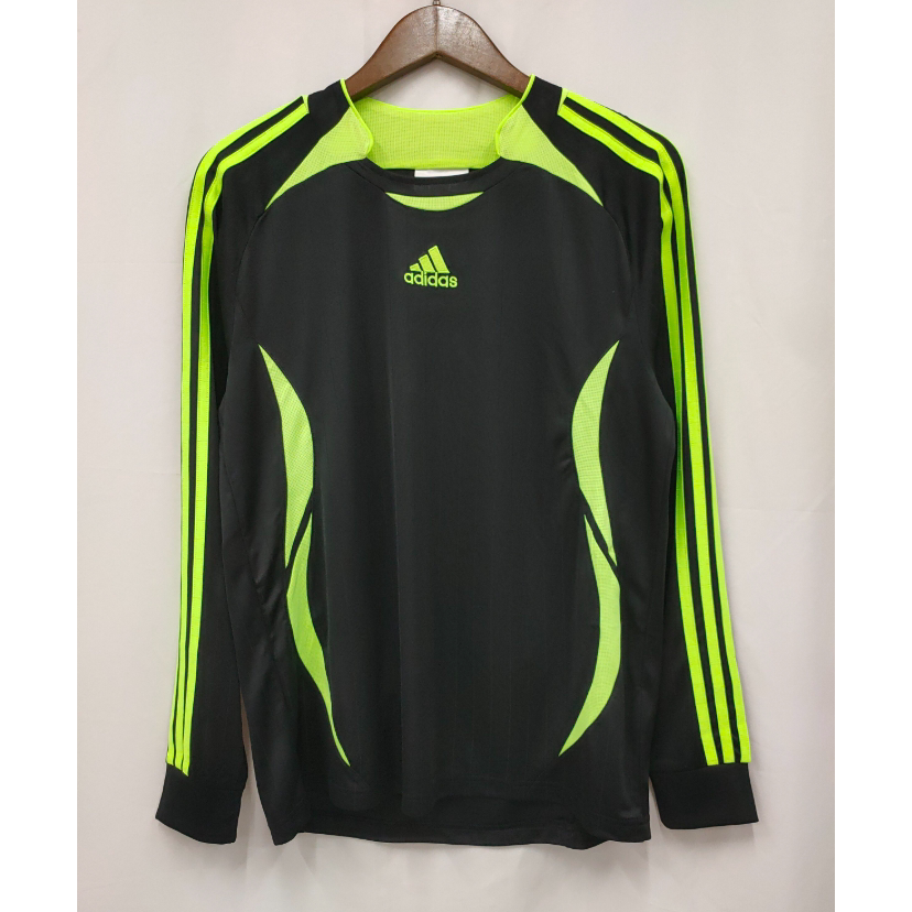 正品 adidas Teamgeist Longsleeve 男子复古足球服 速干训练长袖