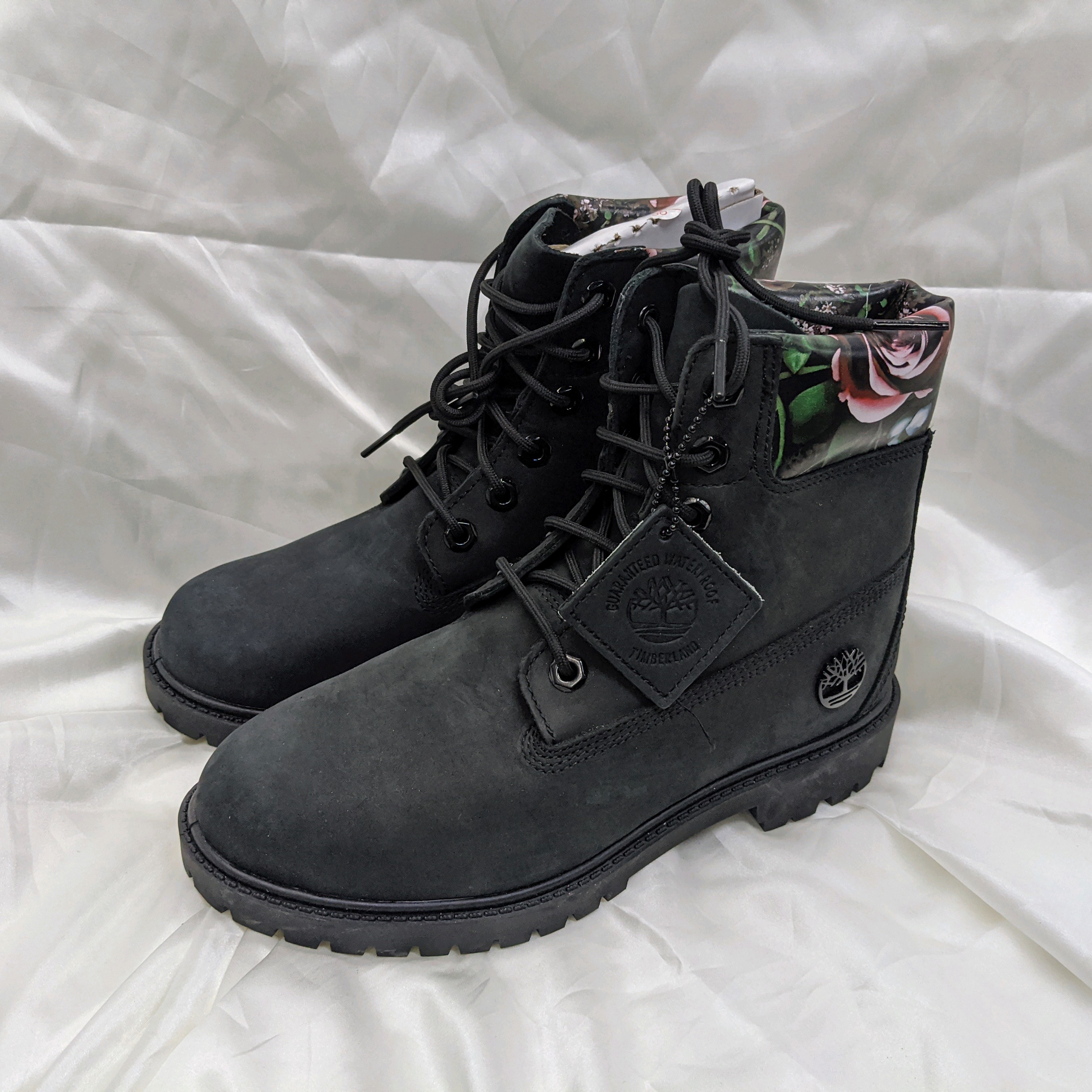 Timberland/添柏岚 玫瑰女子新款户外休闲鞋防水皮革高帮 A2M7R