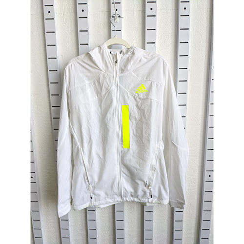adidas Marathon Hooded 男马拉松防风皮肤衣跑步外套夹克 GK4305