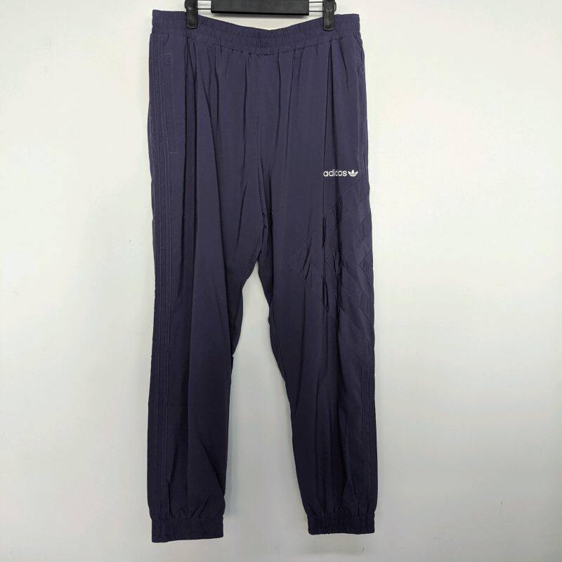 ADIDAS PASTEL PANT 三叶草 男子条纹拼接运动收束脚长裤 GL6151
